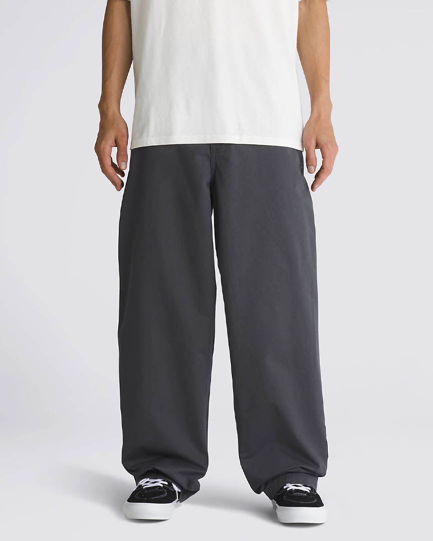 Authentic Chino Baggy Pants - Asphalt