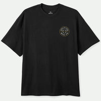 T-Shirt Crest Ii - Black/Off White
