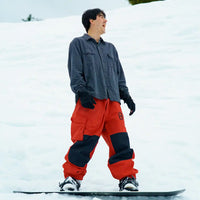 3 Ply Ripstop Snow Pants - Barn Red
