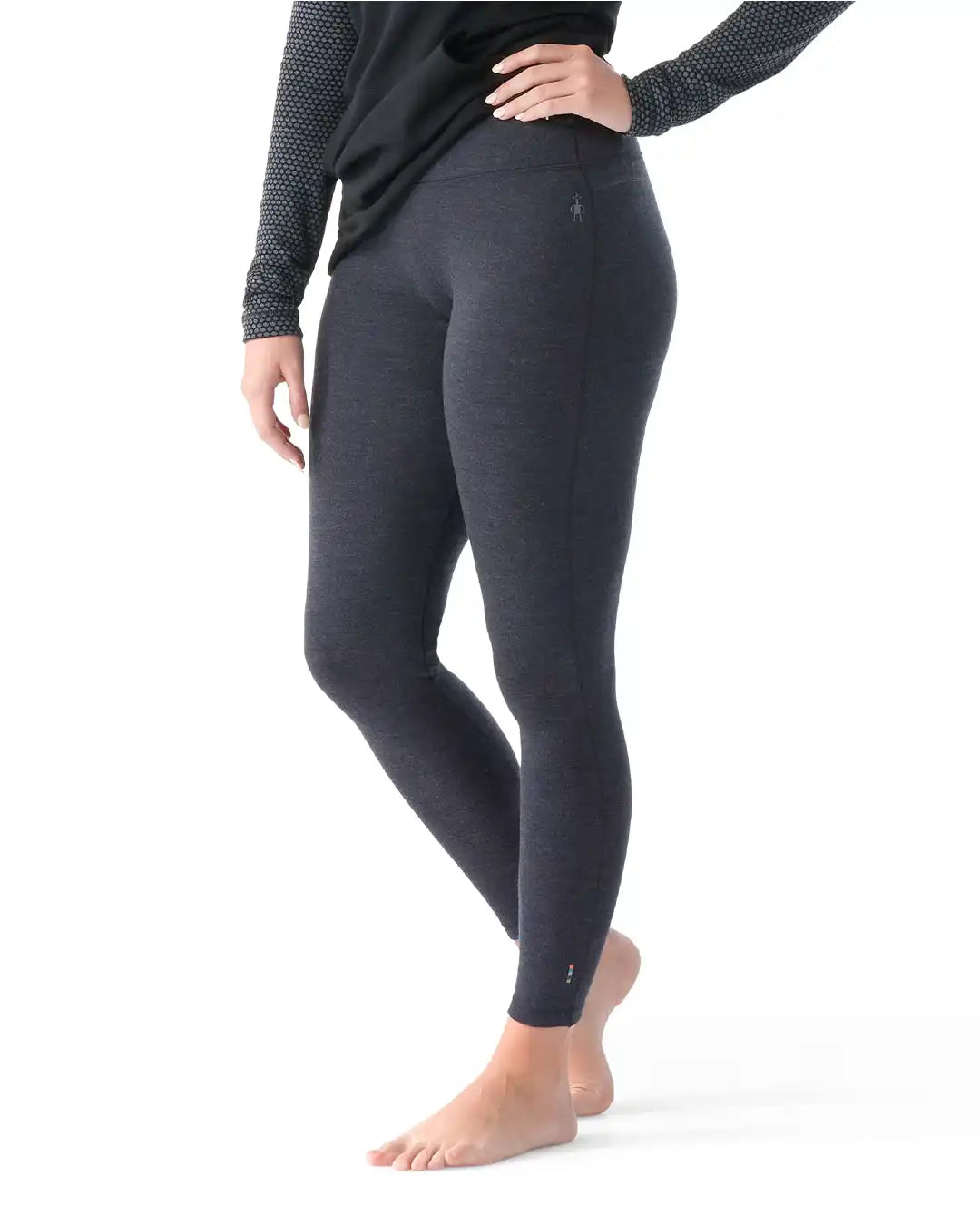 Couche De Base Women's Classic Thermal Merino Base Layer Bottom Boxed - Charcoal Heather