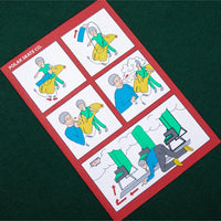 T-shirt Safety On Board - Dark Green