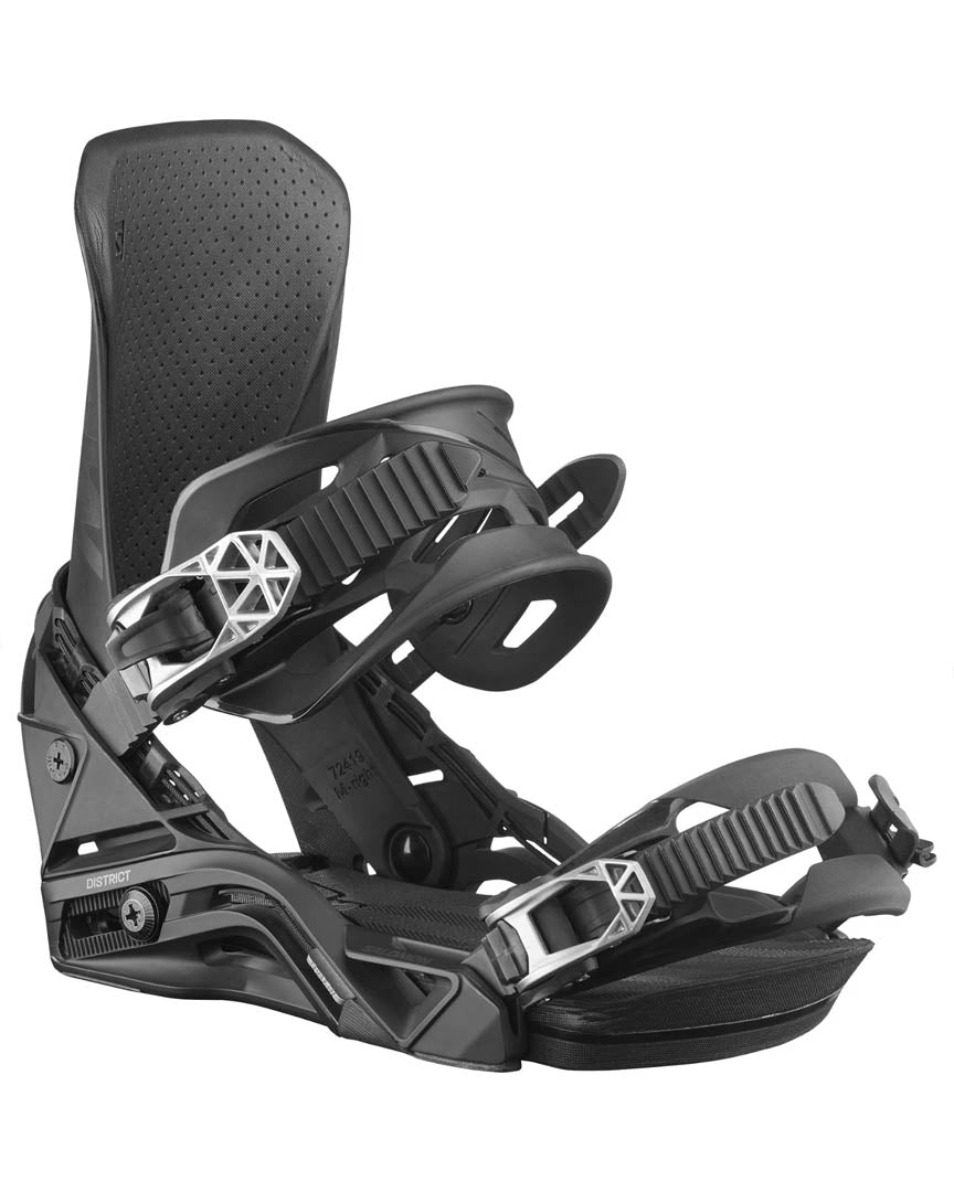 District Snowboard Bindings - Black 2026