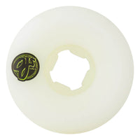 Roues De Skateboard Team Line Original White Hardline 99A - Yellow/Green