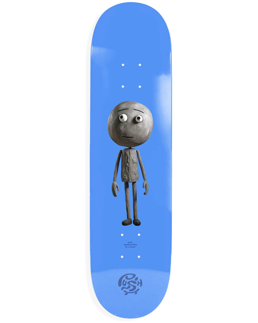 Concrete Guy Incomplete Skateboard 7.75