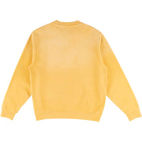 Vamp Enzyme Wash Sweatshirt - Mineral Yellow