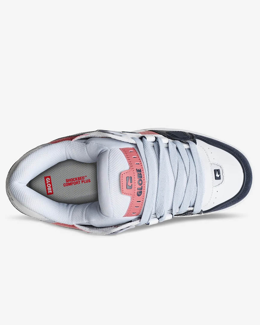 Souliers Sabre - Navy/Red