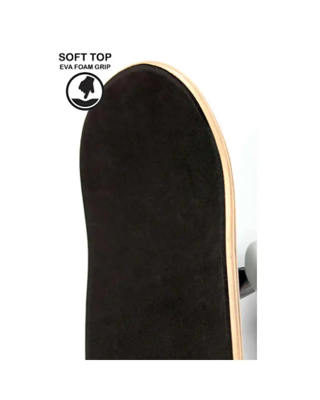 Peek Over Soft top Complete Skateboard