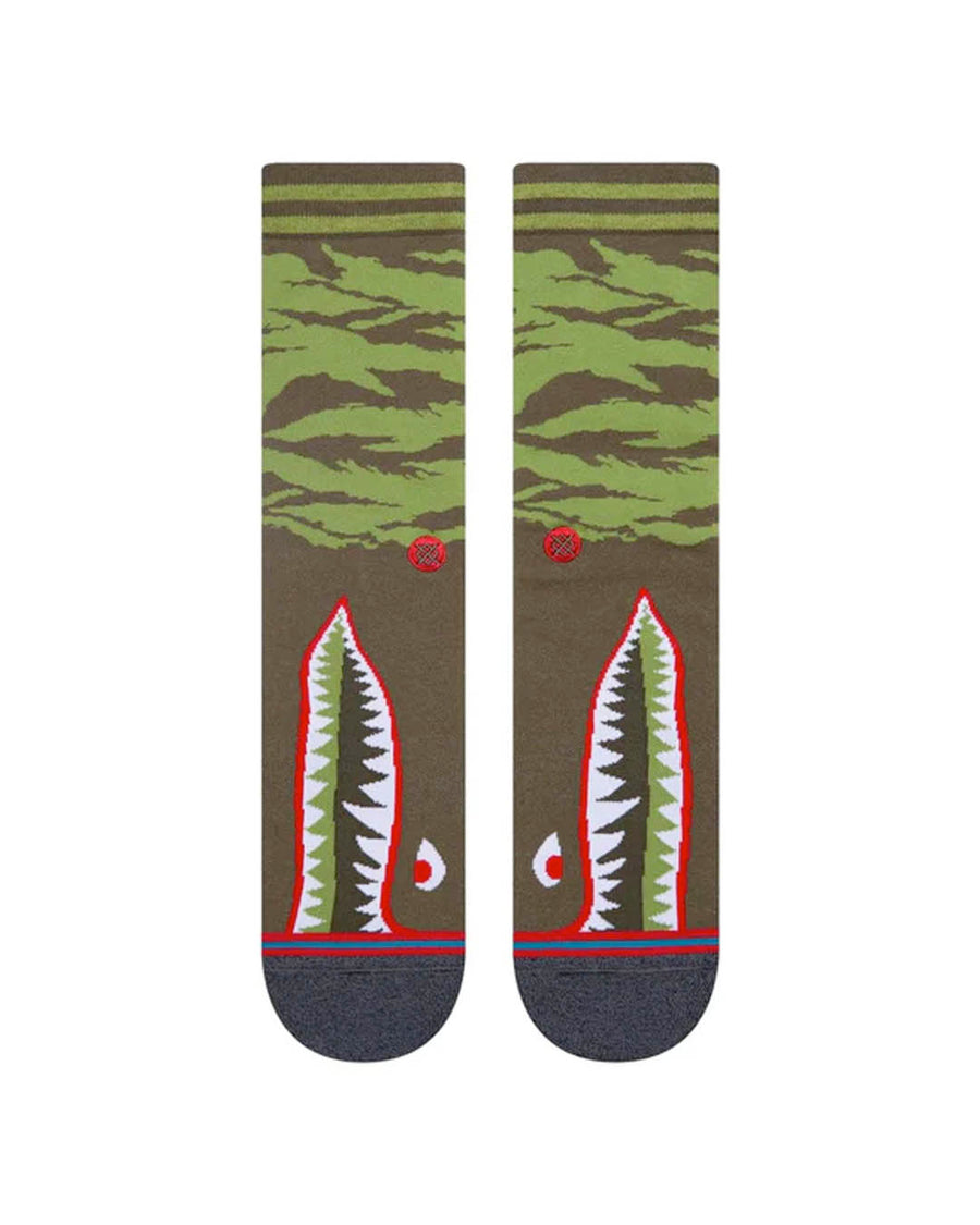Warbird Socks - Olive