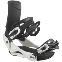 Rhythm Jr Snowboard Bindings - Black/White 2024/25