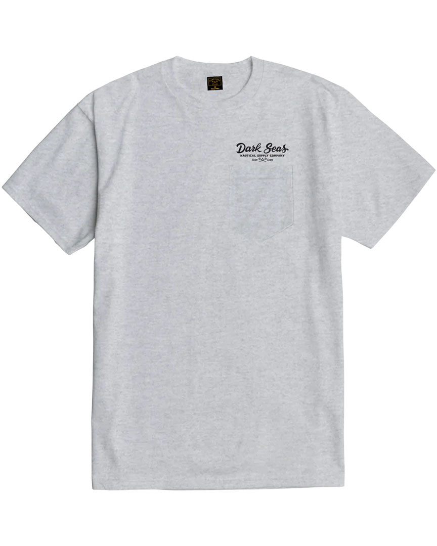 Open Ocean Pocket T-Shirt - Heather Grey