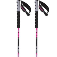 Pôles De Ski Steep Pro Vario S3 - Black/Rhoda