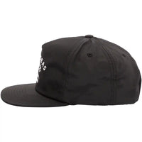 Tridents Nylon Snapback Hat - Black