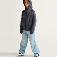 Souliers Little Kids Knu School - Black/True White