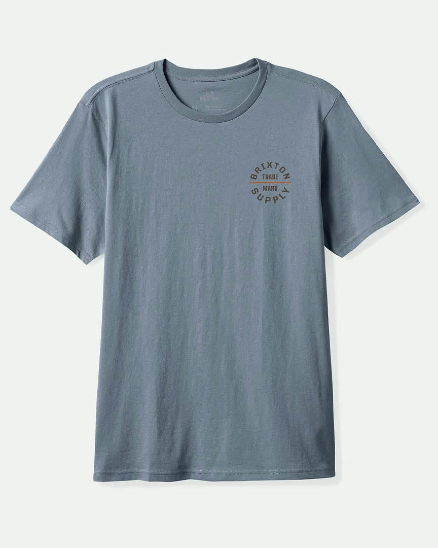 Oath V T-Shirt - Basal/Dark Brown