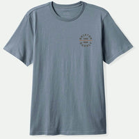 Oath V T-Shirt - Basal/Dark Brown
