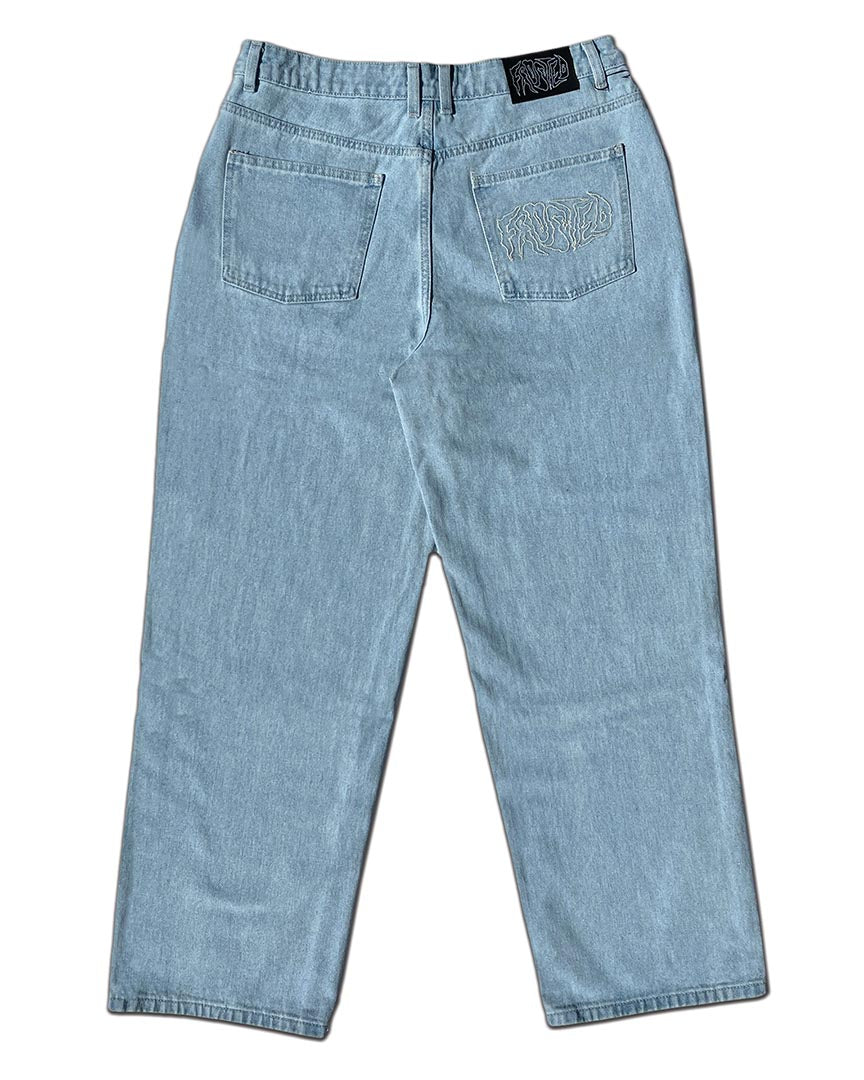 Jeans Wavy Classic Baggy - Light Blue