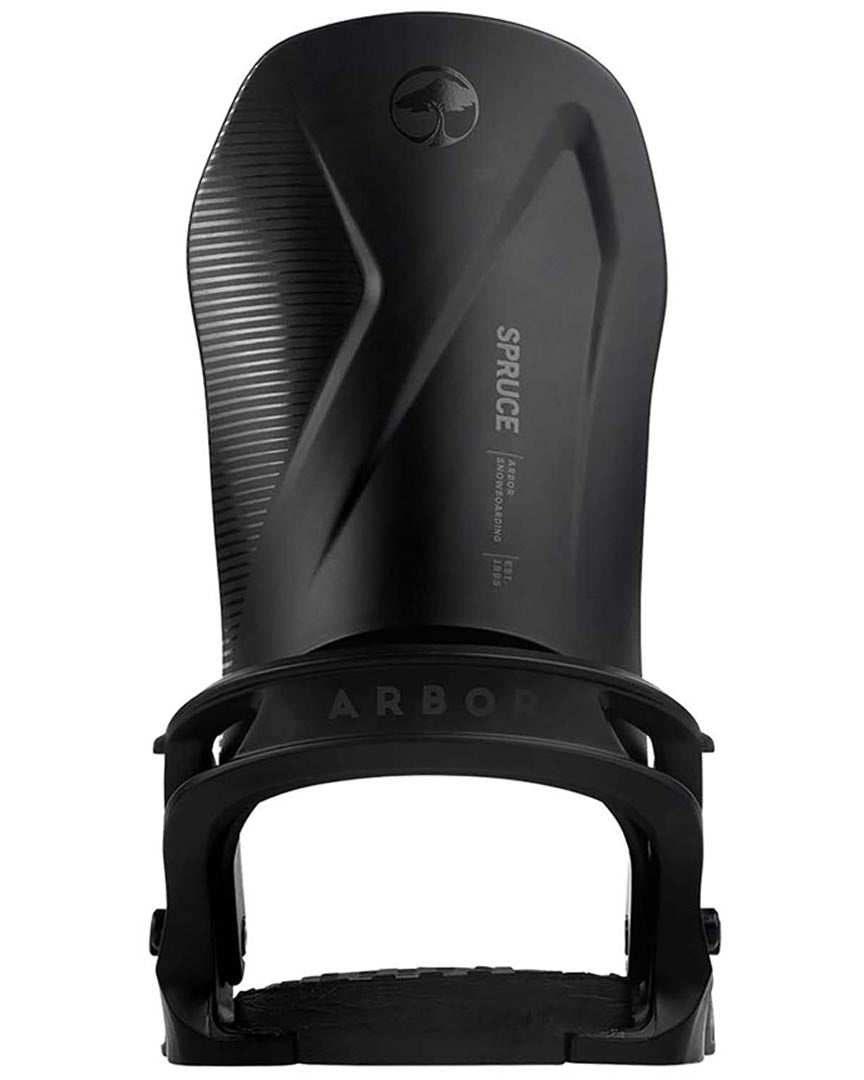 Spruce Snowboard Bindings - Black 2025