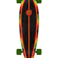 Serape Dot Pintail Complete Longboard