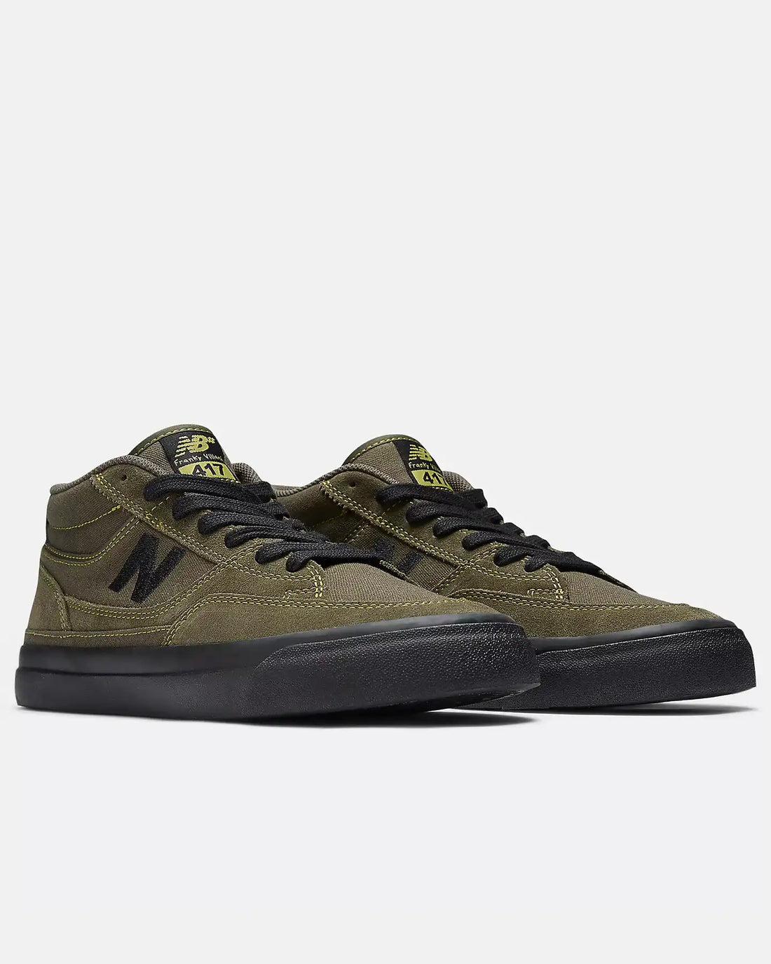 Numeric 417 Mid Shoes - Olive/Black