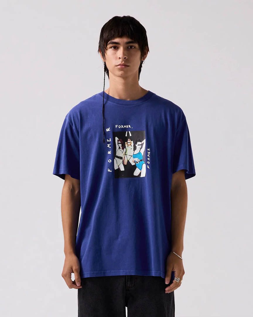 Girl Band T-Shirt - Deep Cobalt