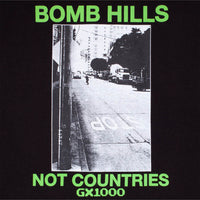 Bomb Hills Not Countries T-Shirt - Black