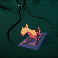 Dave Hoodie Dog Hoodie - Dark Green