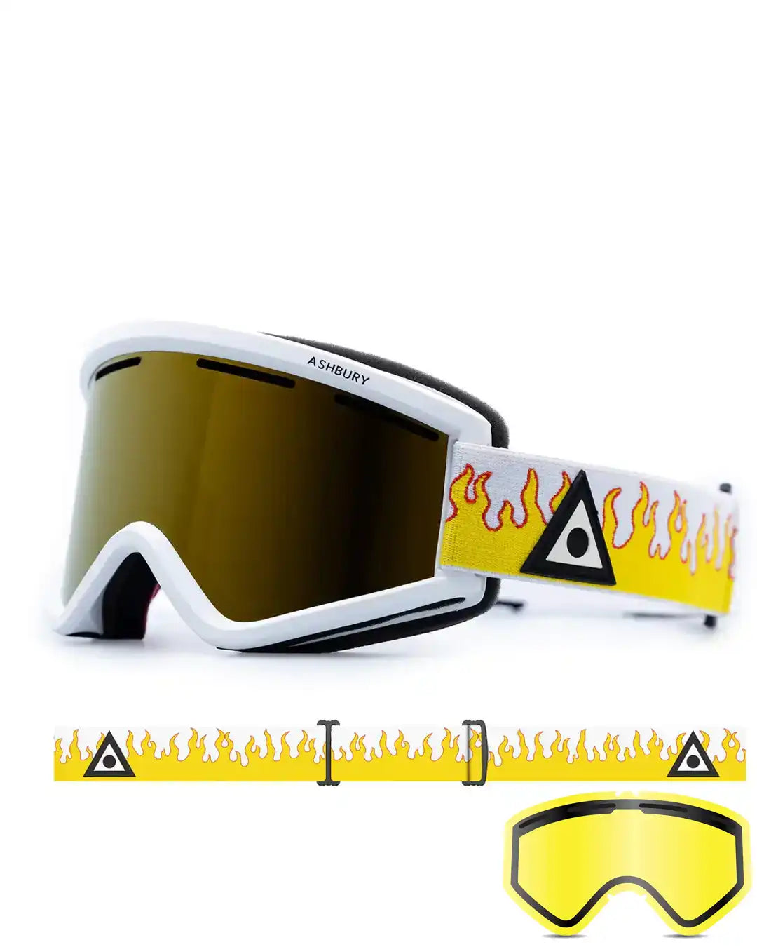 Blackbird Goggles - White Flame 2026