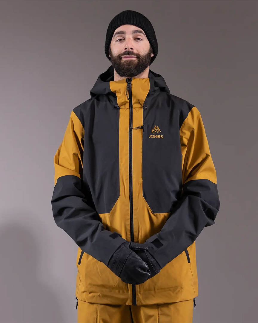 Mtn Surf Recycled Shell Winter Jacket - Sierra Brown