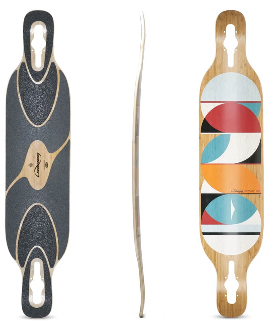 Longboard complet Dervish Flex2 Pris 180