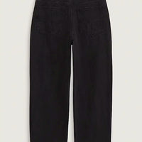 Check-5 Baggy Denim Jeans - Black