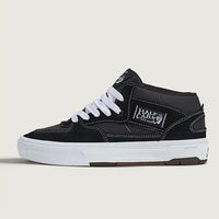 Skate Half Cab Wafflecup Shoes - Black/White