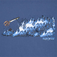 Dagger T-Shirt - Pigment Dyed Midnight
