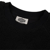 Cotton Ouaté Sherpa Crewneck - Black