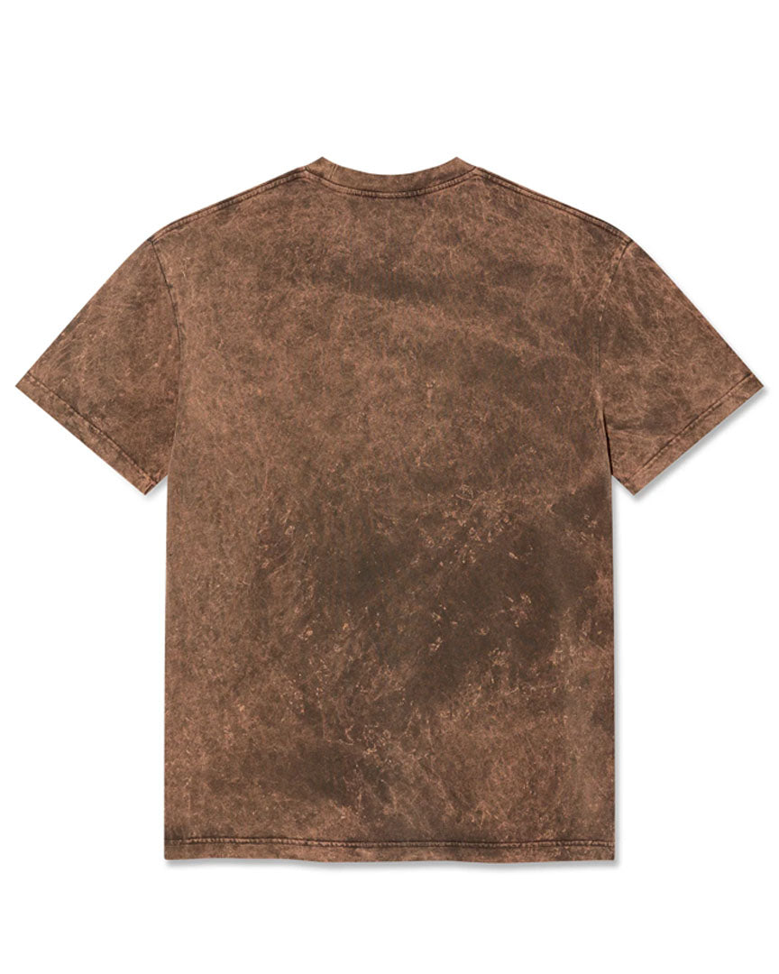Acid Surf Logo T-Shirt - Brown