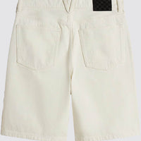 Check-5 Baggy Denim Shorts - Marshmallow