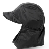 Luke Flap Cap Ripstop - Black