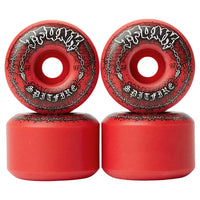 T-Funk Raw F4 99 Radial Full Skateboard Wheels - Red 57mm