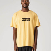 T-shirt Legacy Plate - Mustard