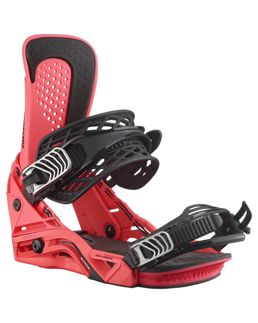 Hologram Snowboard Bindings - Calypso Coral 2025