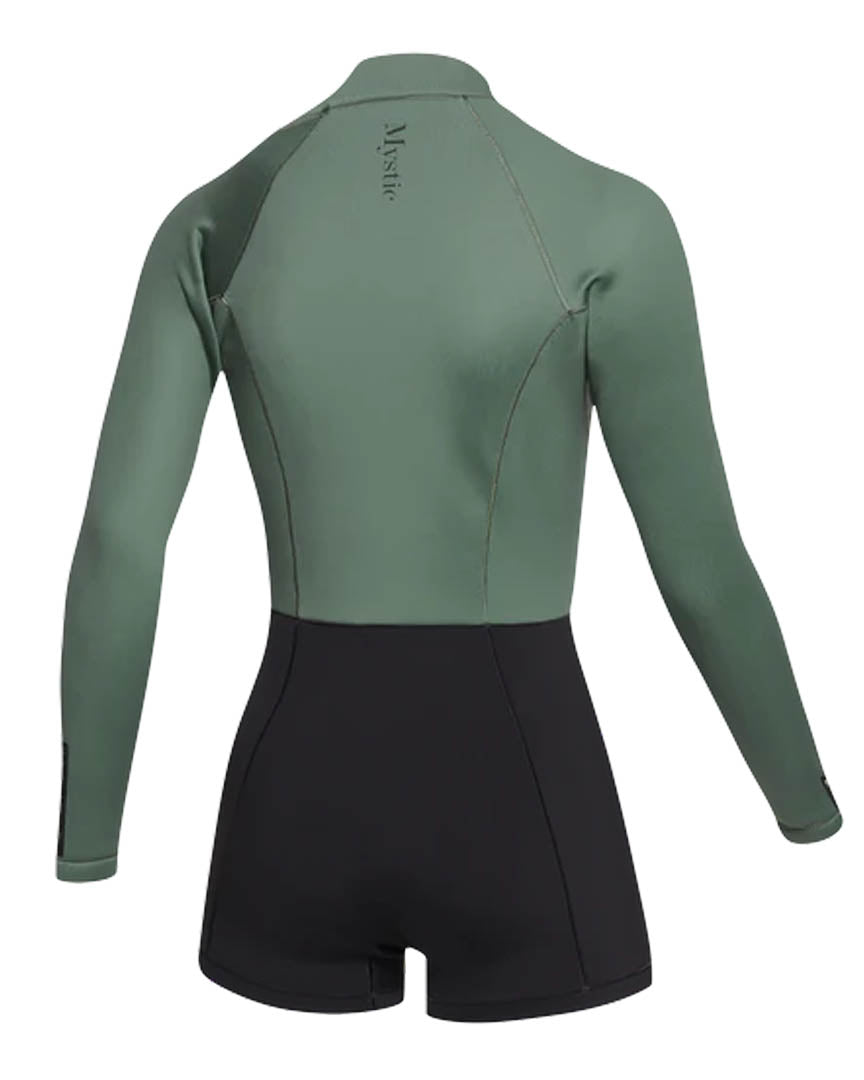 Lunar Longarm 2/2Mm Short Wetsuit - Dark Olive