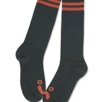 Chaussettes Happy Sad Long Rip - Graphite/Orange