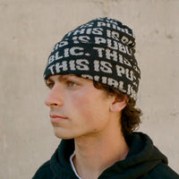 This Is Public Beanie - Black