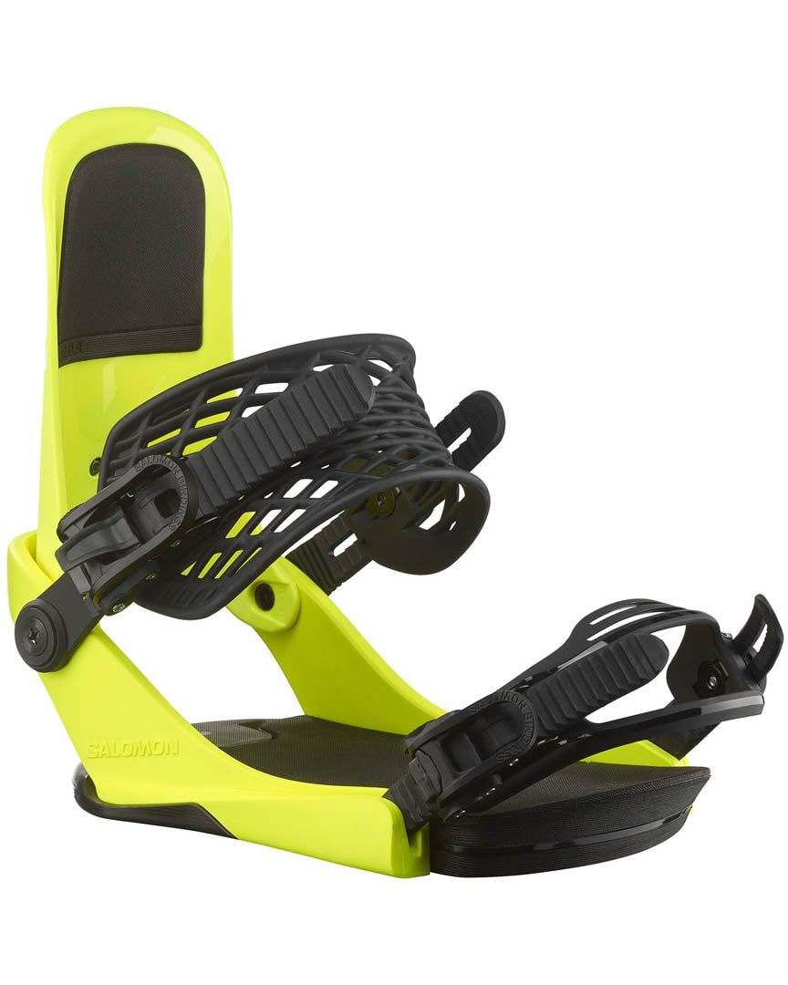 Edb Snowboard Bindings - Neon Yellow 2025