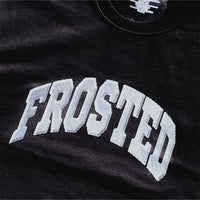 Cotton Ouaté Varsity Logo Crewneck - Faded Black