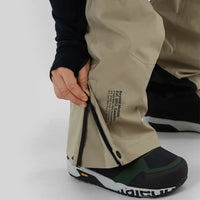 Tech 3L Snow Bib - Beige