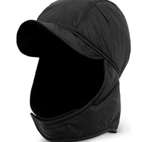 Luke Flap Cap Ripstop - Black