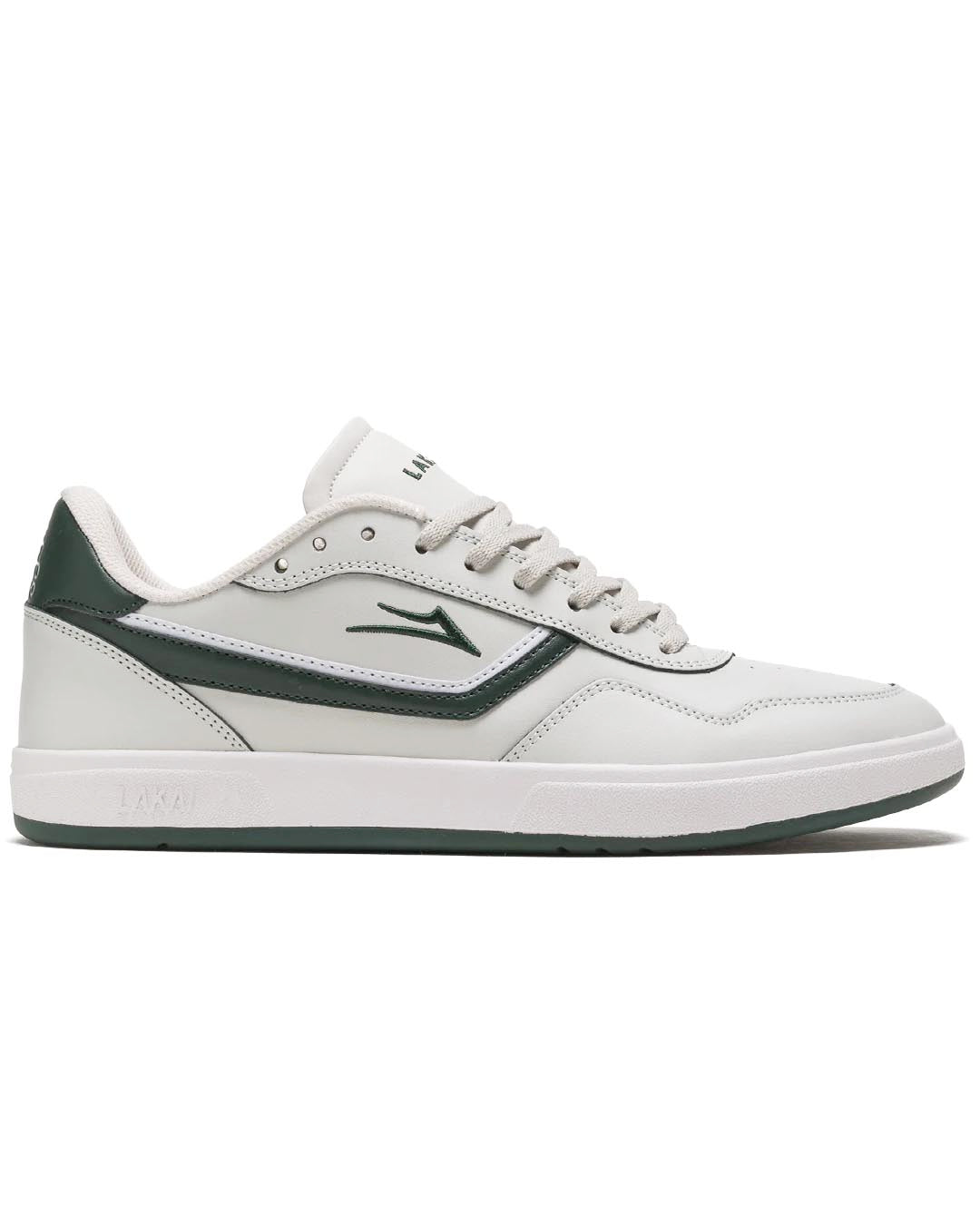 Terrace Shoes - Cream/Pine Leather