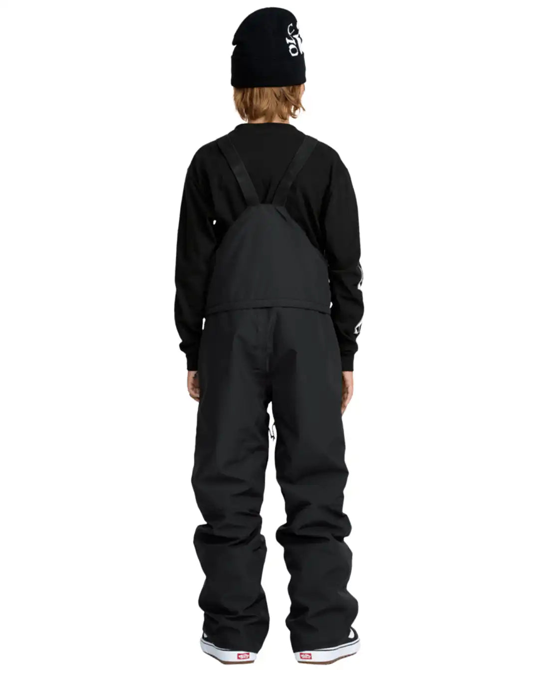 Barkley Insulated Kid's Snow Bib - Black
