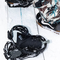 Fixation De Snowboard Mercury Fase - Mtn Black/Silver 2027