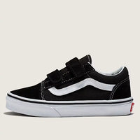 Souliers Little Kids Old School V - Black/True White